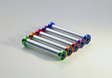 Load image into Gallery viewer, Anodized M5 Aluminum Washers - packets of 4 pieces.
